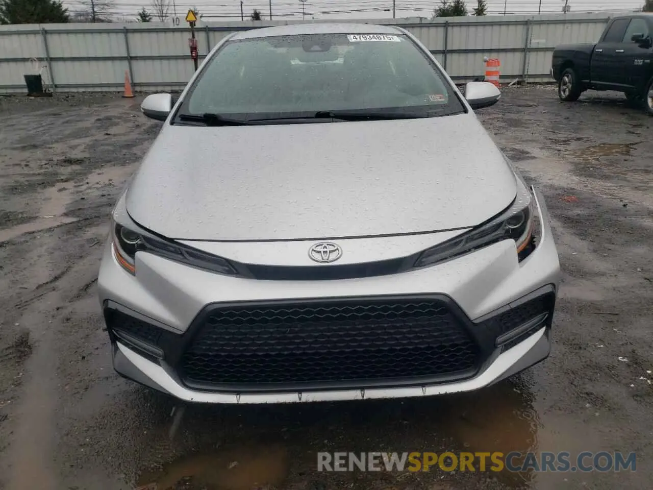 5 Photograph of a damaged car JTDS4RCE4LJ021618 TOYOTA COROLLA 2020