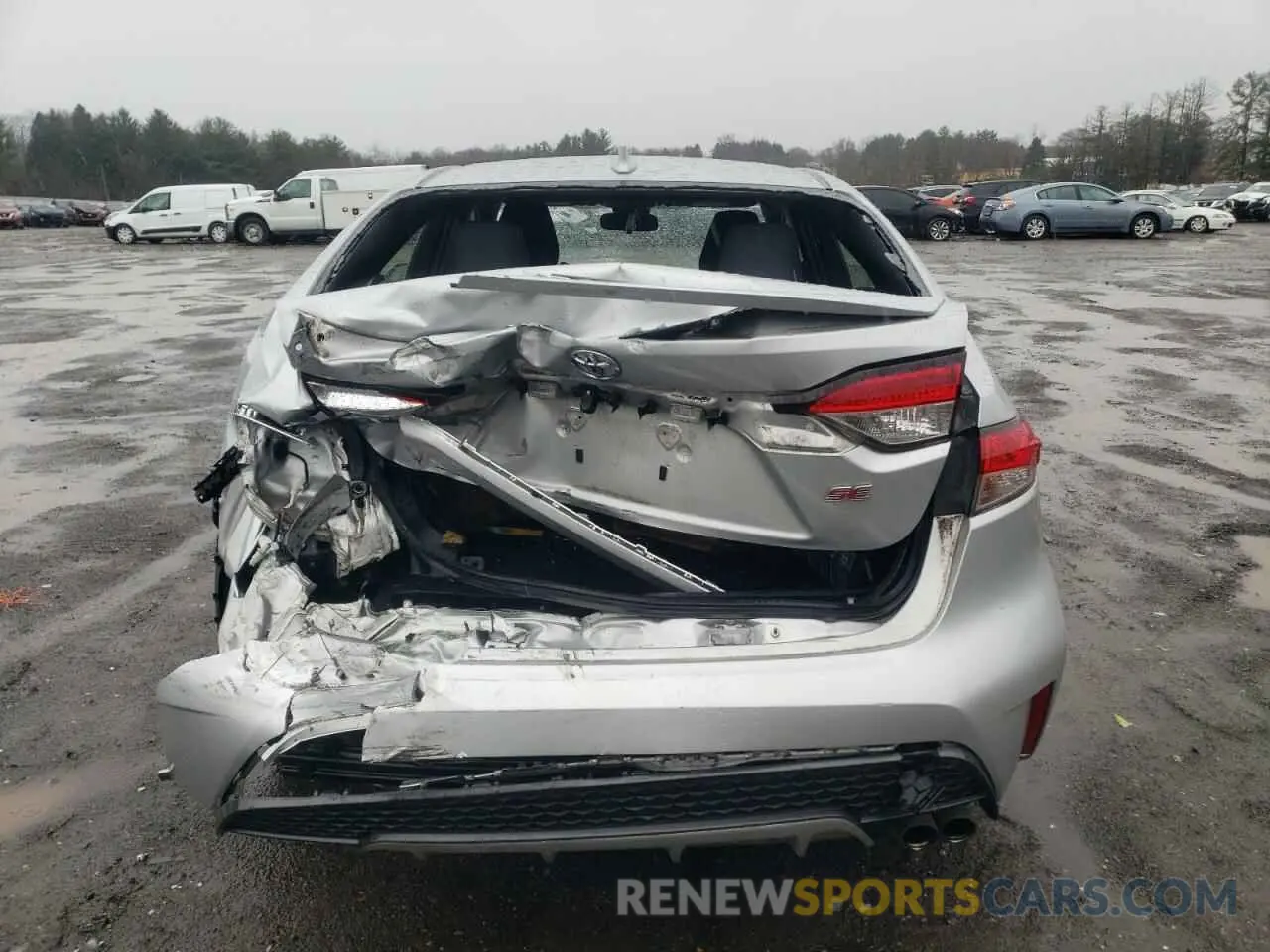 6 Photograph of a damaged car JTDS4RCE4LJ021618 TOYOTA COROLLA 2020