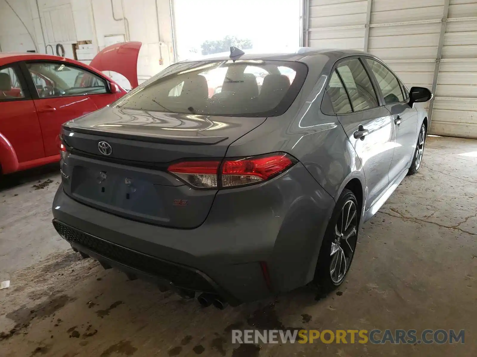 4 Photograph of a damaged car JTDS4RCE4LJ023465 TOYOTA COROLLA 2020