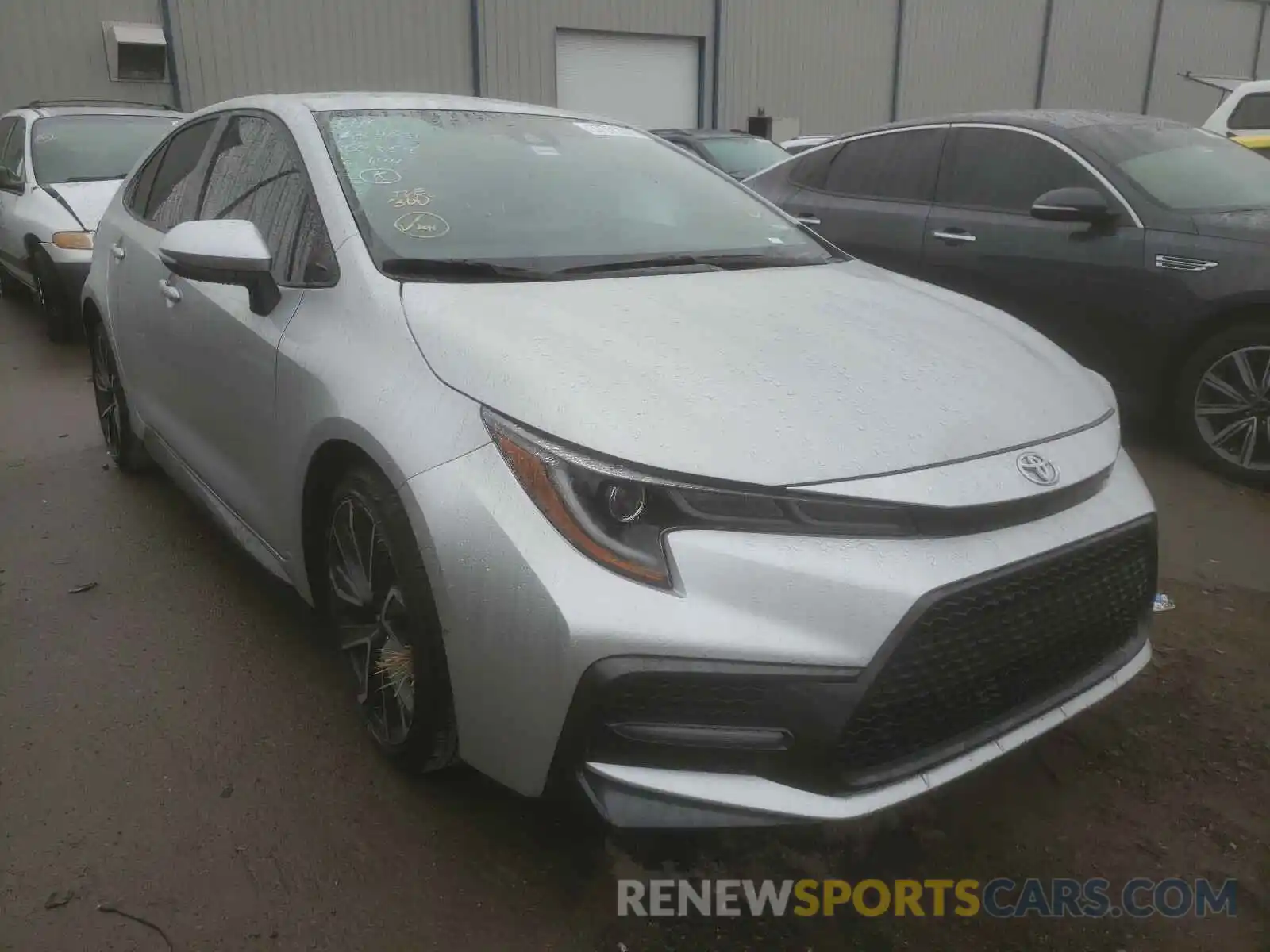 1 Photograph of a damaged car JTDS4RCE4LJ024650 TOYOTA COROLLA 2020