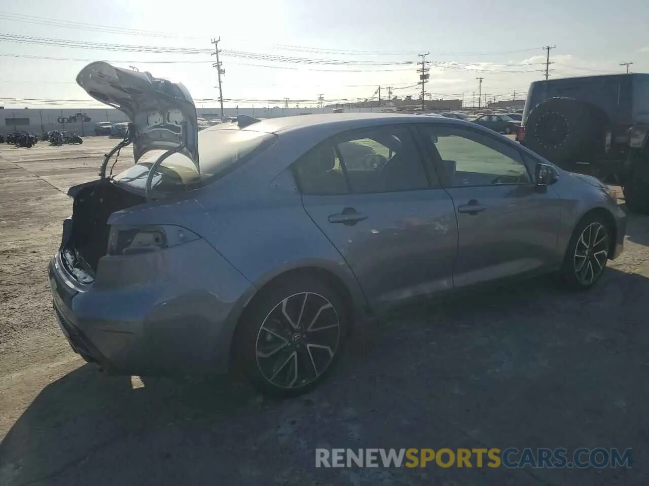 3 Photograph of a damaged car JTDS4RCE4LJ025121 TOYOTA COROLLA 2020