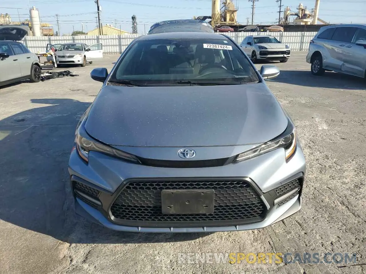 5 Photograph of a damaged car JTDS4RCE4LJ025121 TOYOTA COROLLA 2020