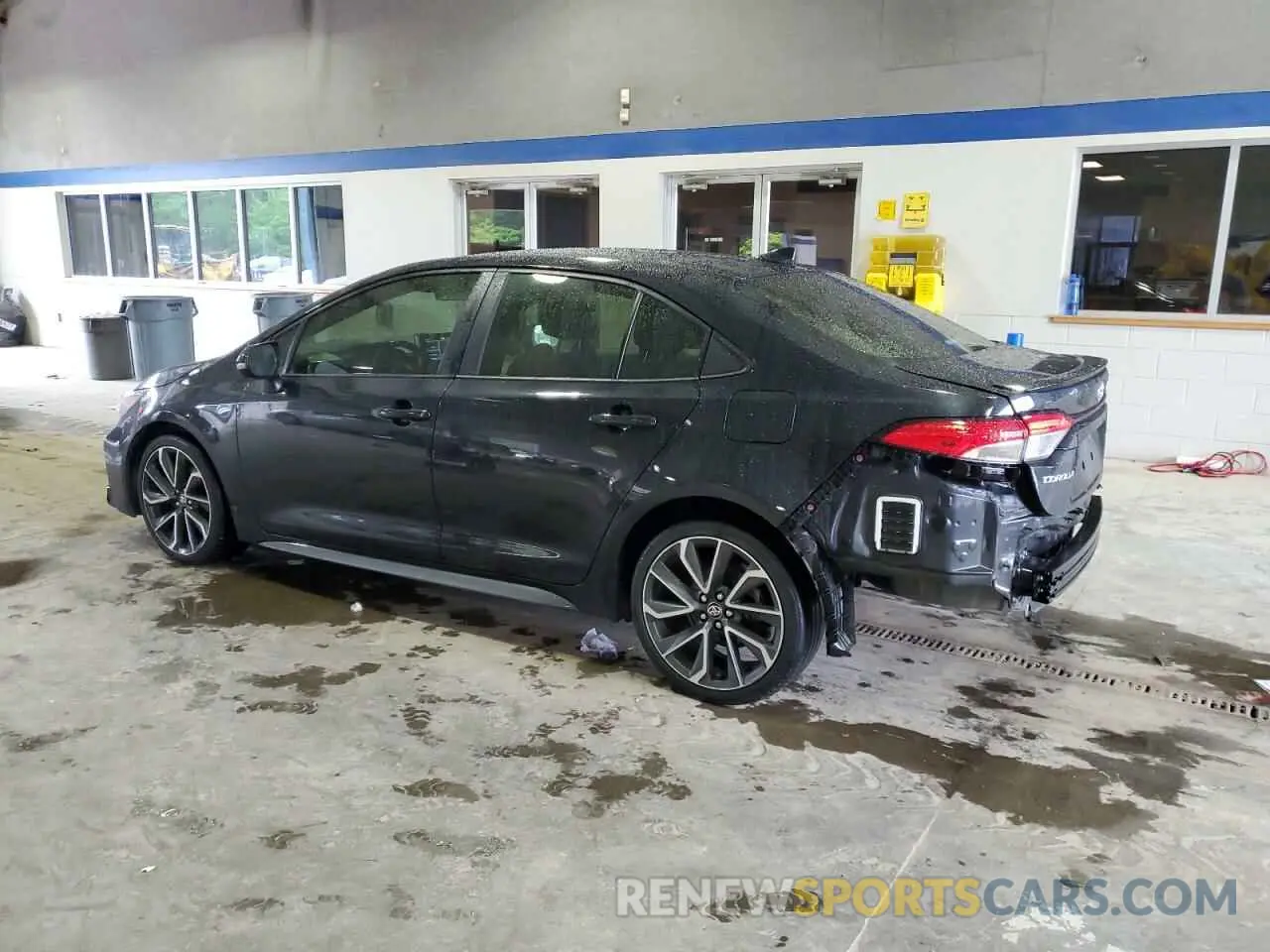 2 Photograph of a damaged car JTDS4RCE4LJ027497 TOYOTA COROLLA 2020