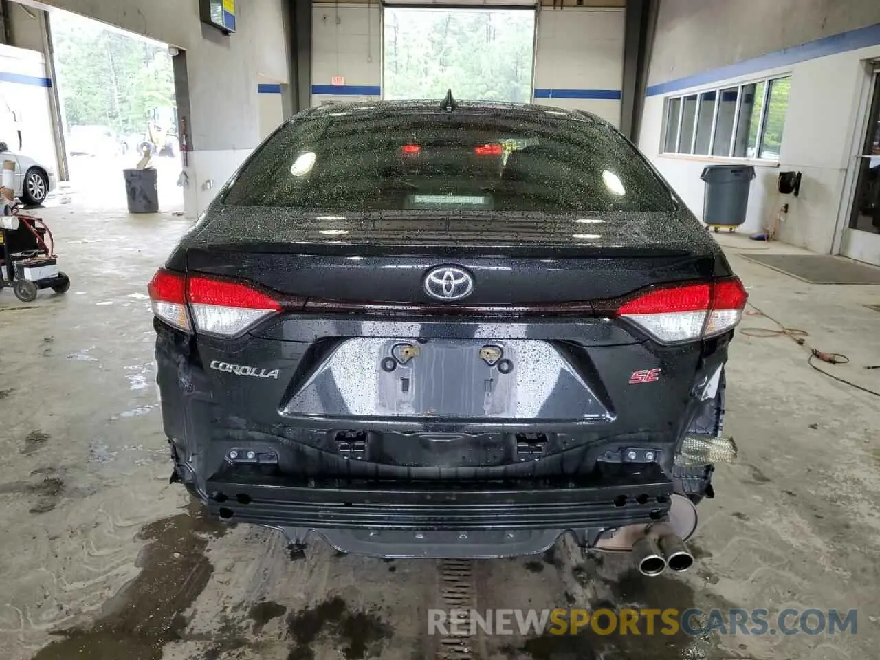 6 Photograph of a damaged car JTDS4RCE4LJ027497 TOYOTA COROLLA 2020