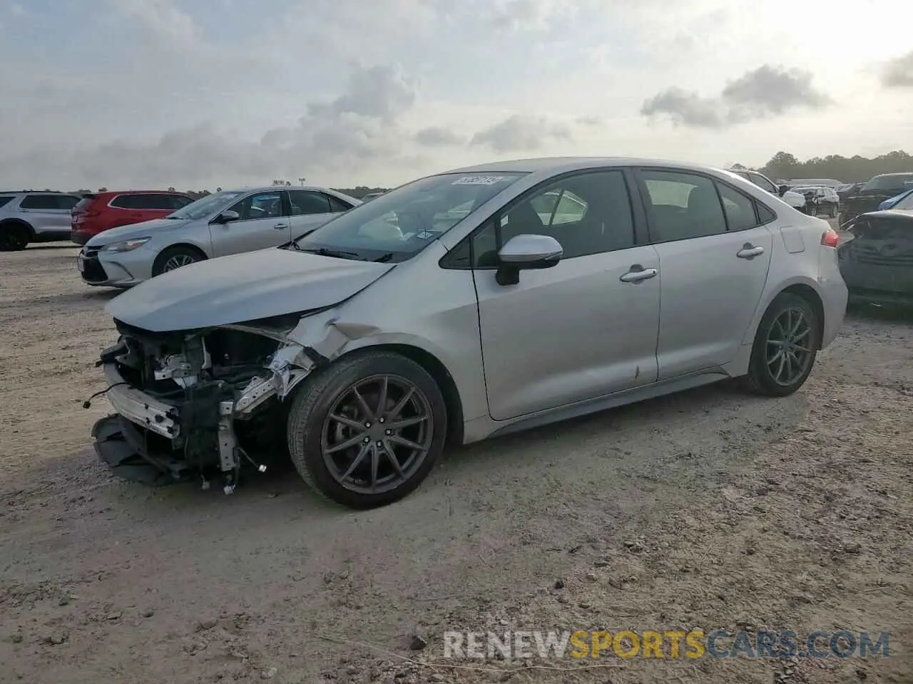 1 Photograph of a damaged car JTDS4RCE4LJ030903 TOYOTA COROLLA 2020