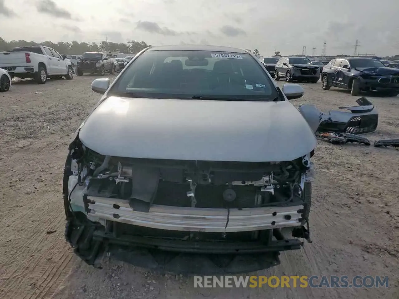 5 Photograph of a damaged car JTDS4RCE4LJ030903 TOYOTA COROLLA 2020