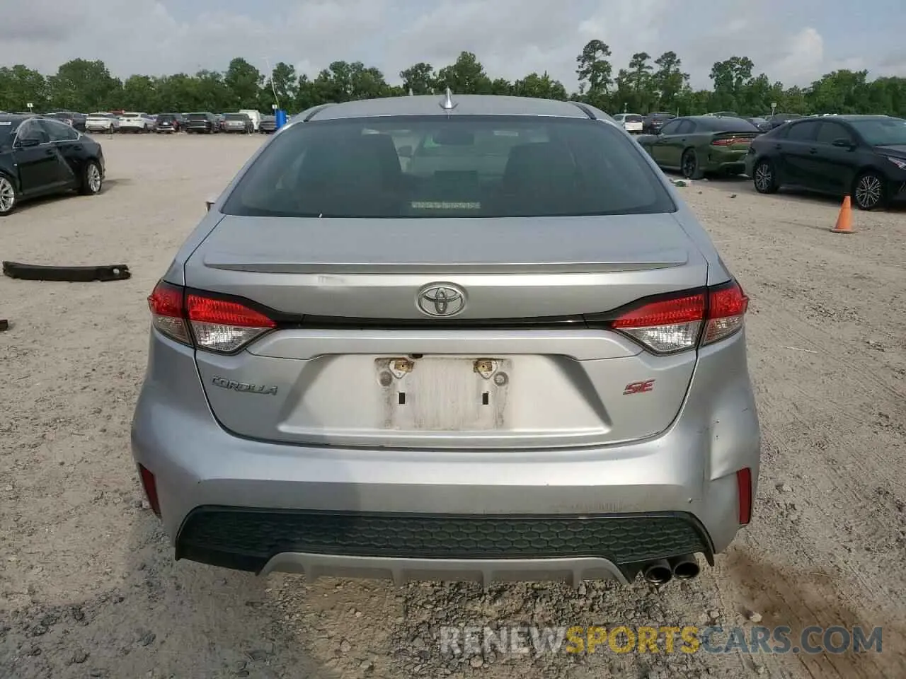 6 Photograph of a damaged car JTDS4RCE4LJ030903 TOYOTA COROLLA 2020