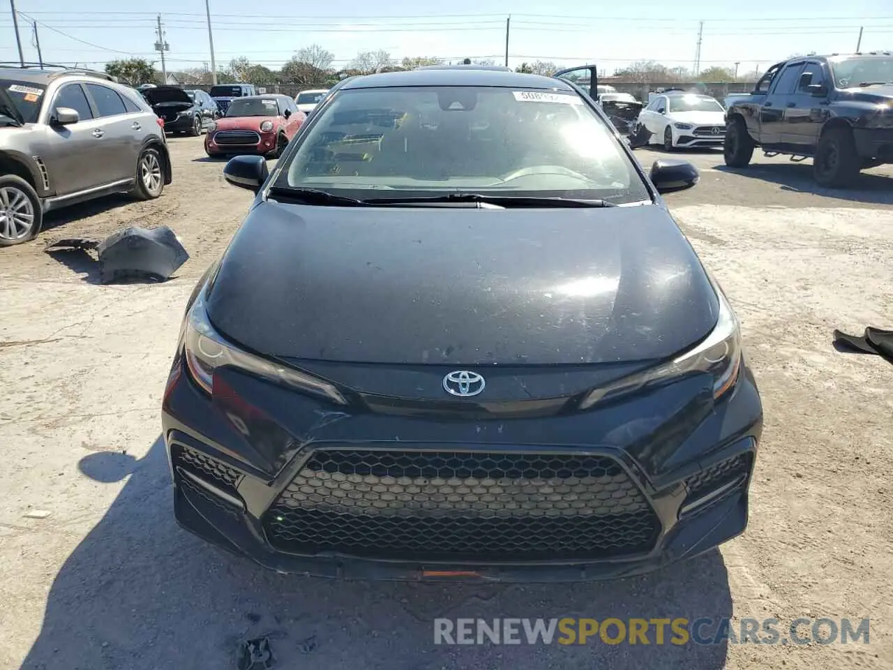 5 Photograph of a damaged car JTDS4RCE4LJ036880 TOYOTA COROLLA 2020