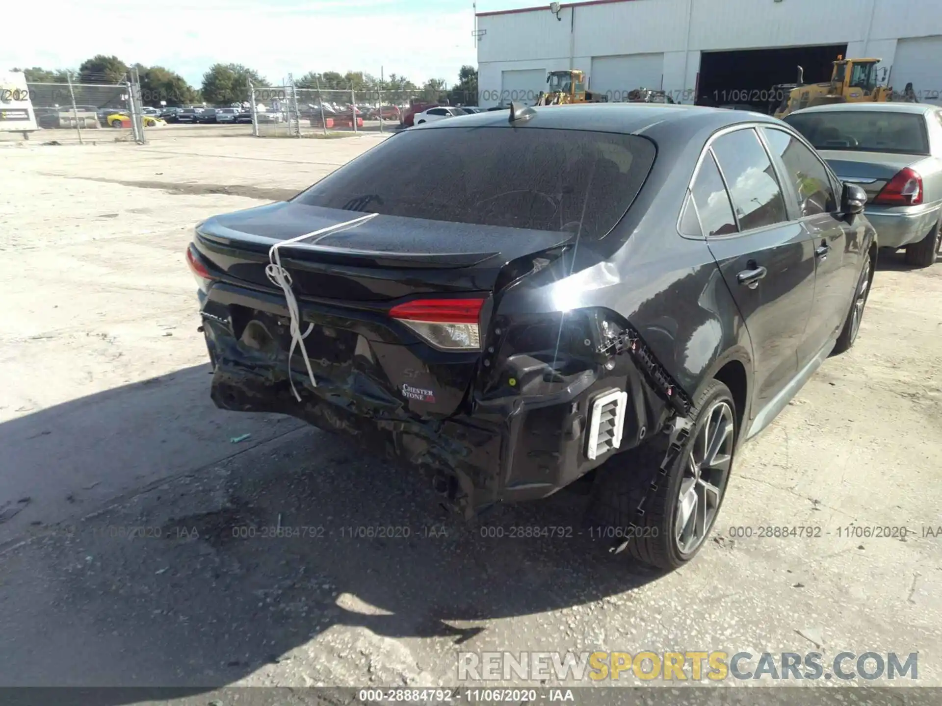 6 Photograph of a damaged car JTDS4RCE4LJ039567 TOYOTA COROLLA 2020