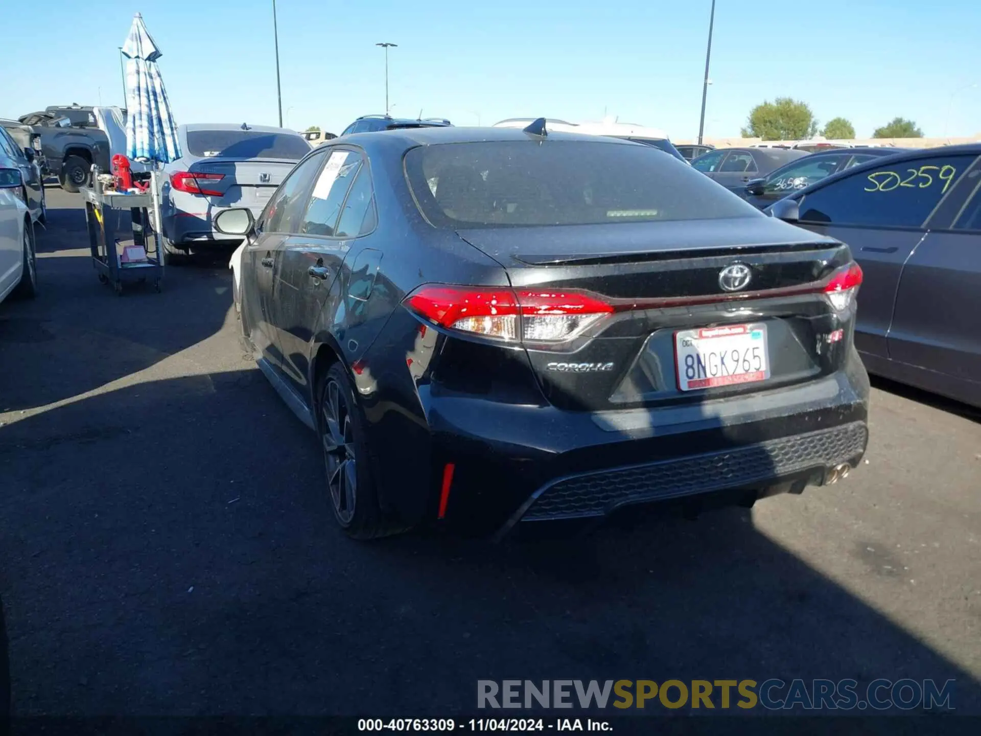 14 Photograph of a damaged car JTDS4RCE4LJ042128 TOYOTA COROLLA 2020