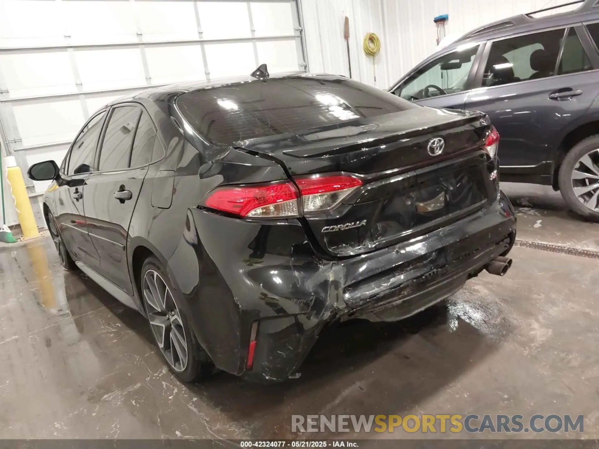 6 Photograph of a damaged car JTDS4RCE4LJ043358 TOYOTA COROLLA 2020