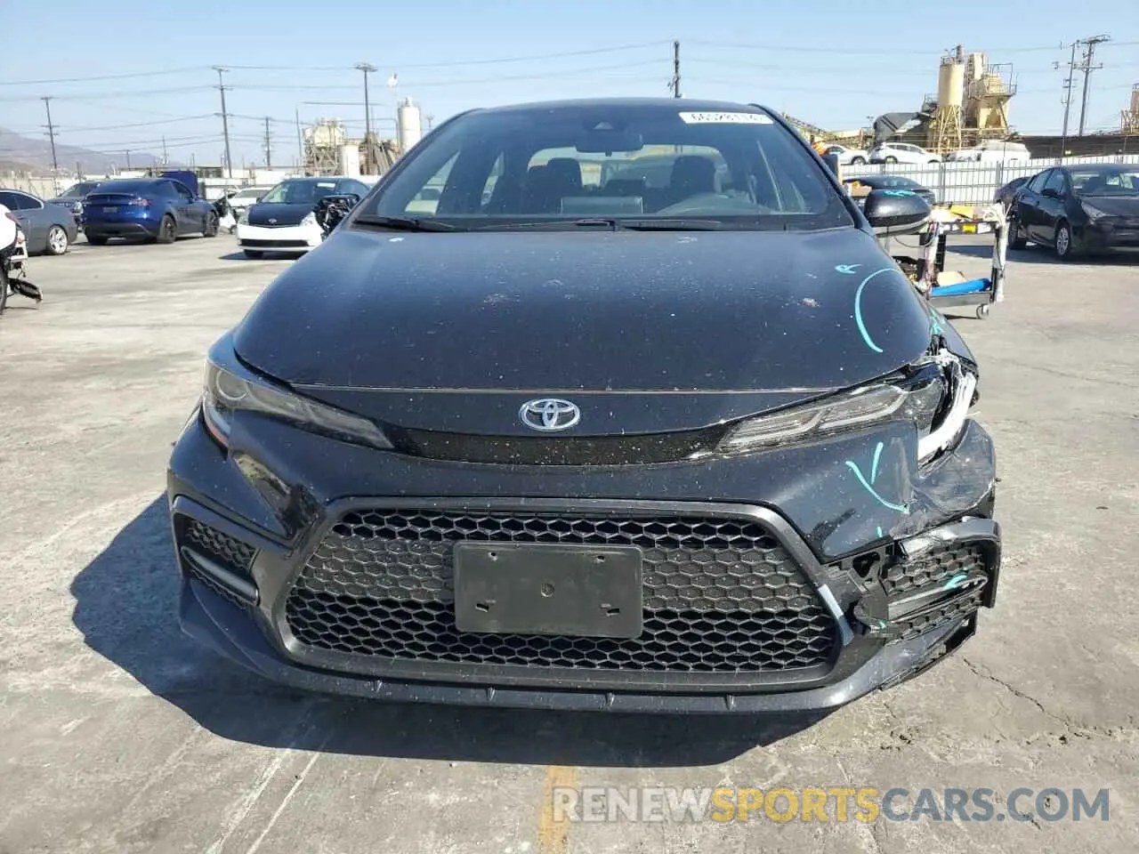 5 Photograph of a damaged car JTDS4RCE4LJ051332 TOYOTA COROLLA 2020