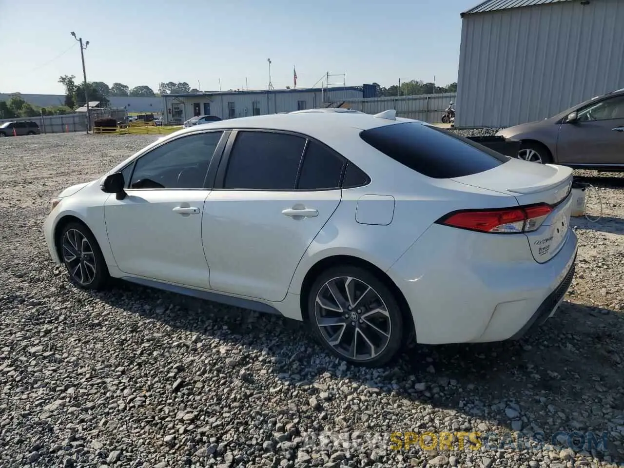 2 Photograph of a damaged car JTDS4RCE4LJ052979 TOYOTA COROLLA 2020