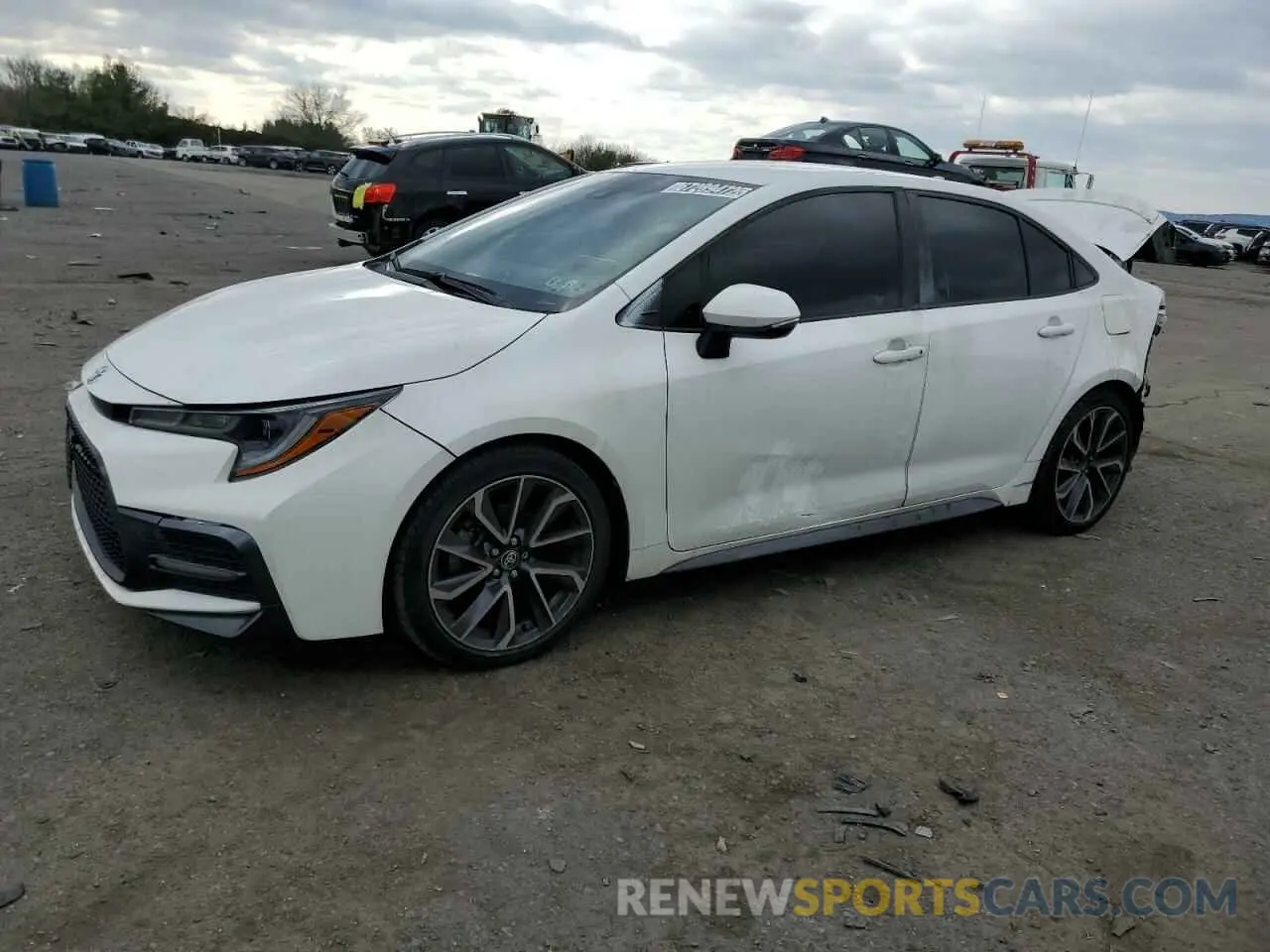 1 Photograph of a damaged car JTDS4RCE5LJ004262 TOYOTA COROLLA 2020