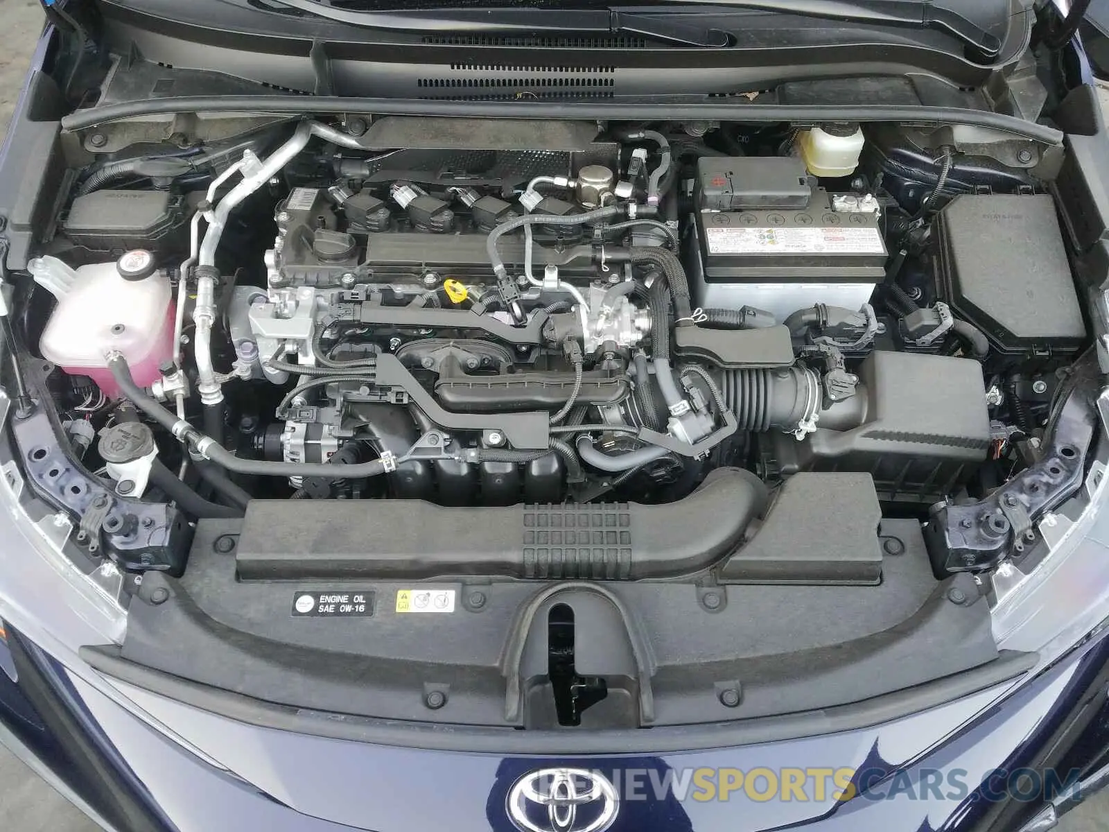 7 Photograph of a damaged car JTDS4RCE5LJ007775 TOYOTA COROLLA 2020