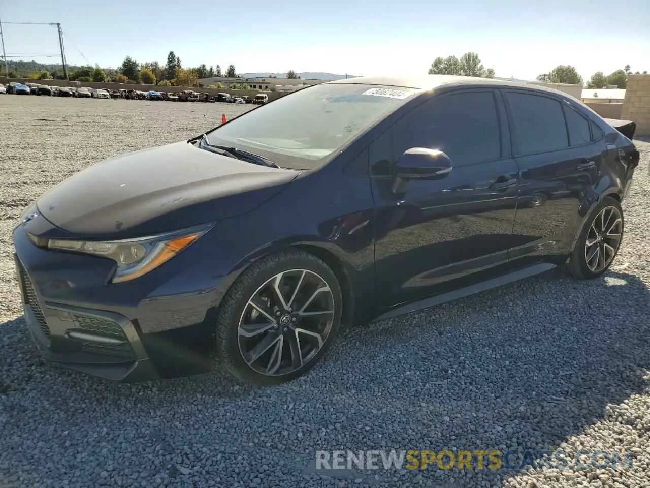 1 Photograph of a damaged car JTDS4RCE5LJ008389 TOYOTA COROLLA 2020