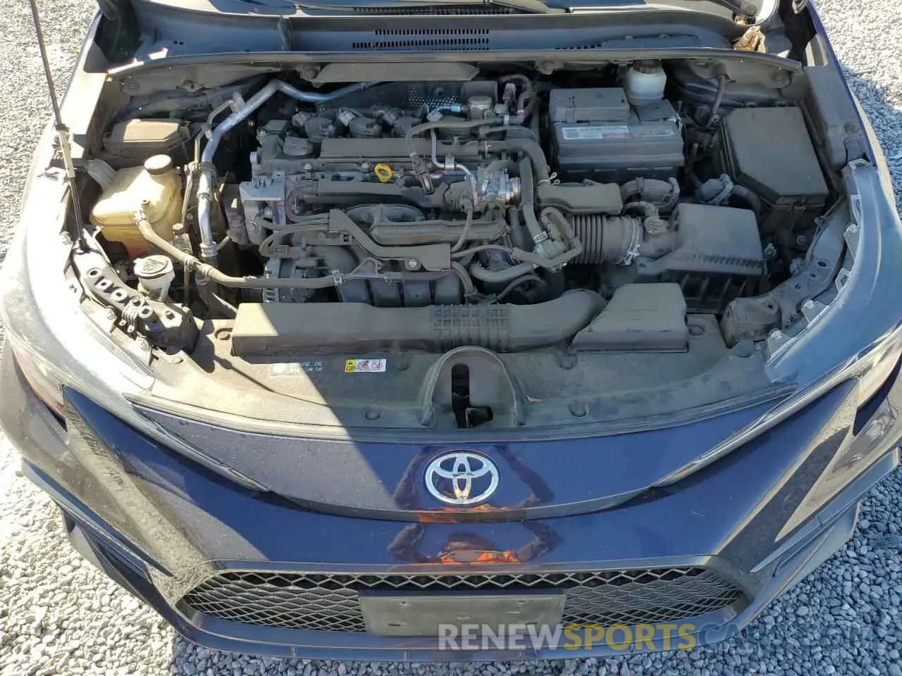 11 Photograph of a damaged car JTDS4RCE5LJ008389 TOYOTA COROLLA 2020