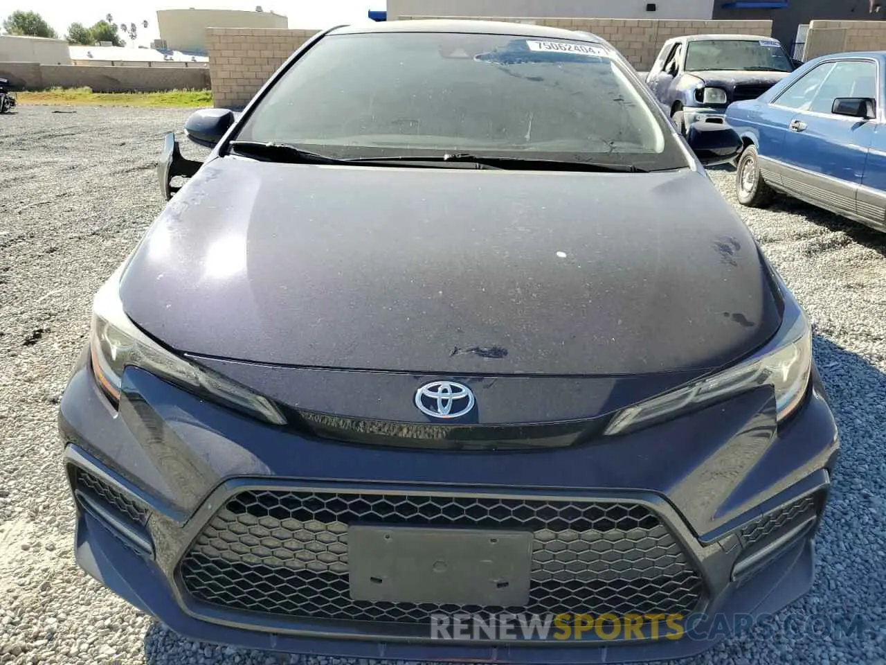 5 Photograph of a damaged car JTDS4RCE5LJ008389 TOYOTA COROLLA 2020