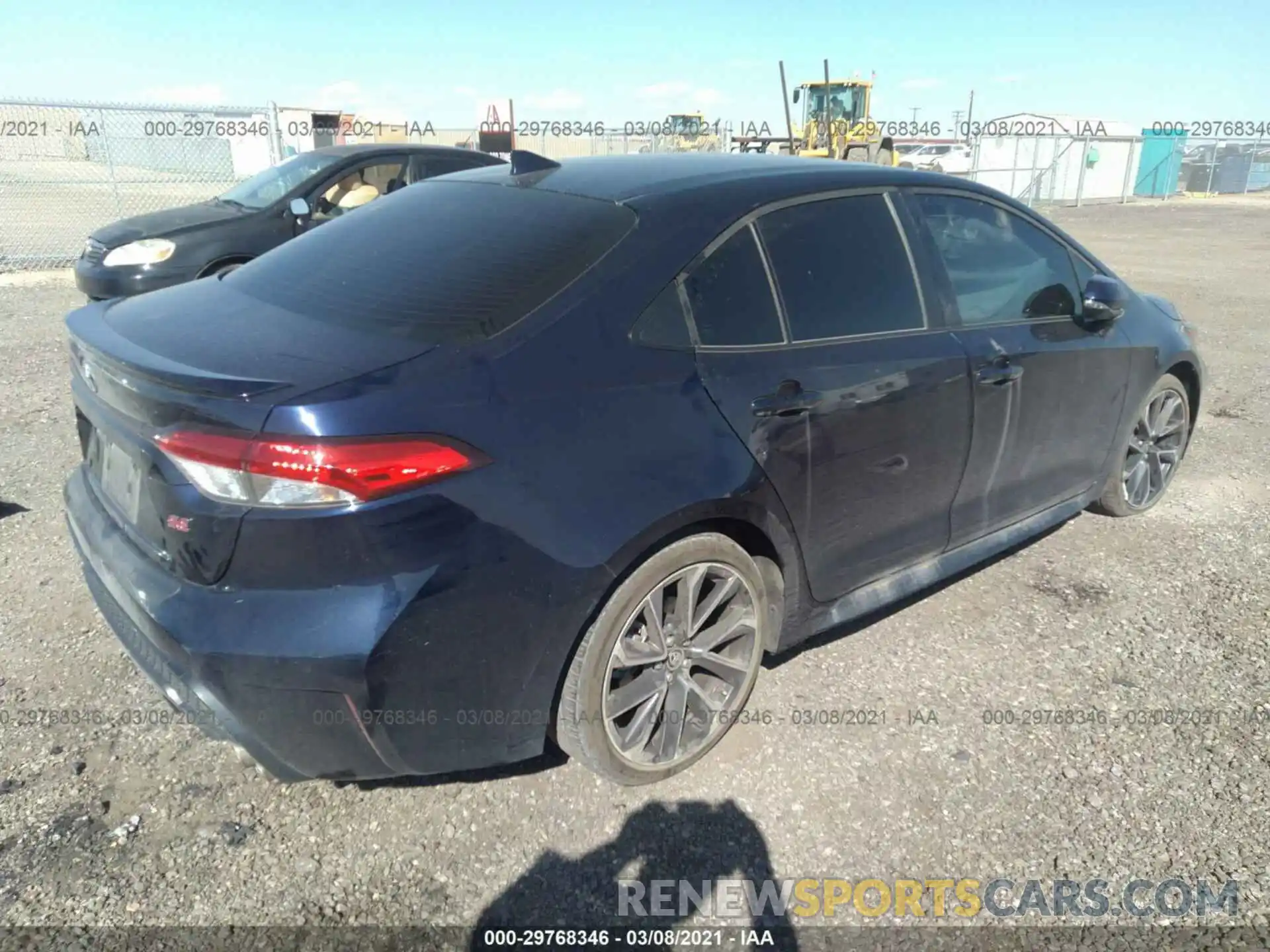 4 Photograph of a damaged car JTDS4RCE5LJ014127 TOYOTA COROLLA 2020