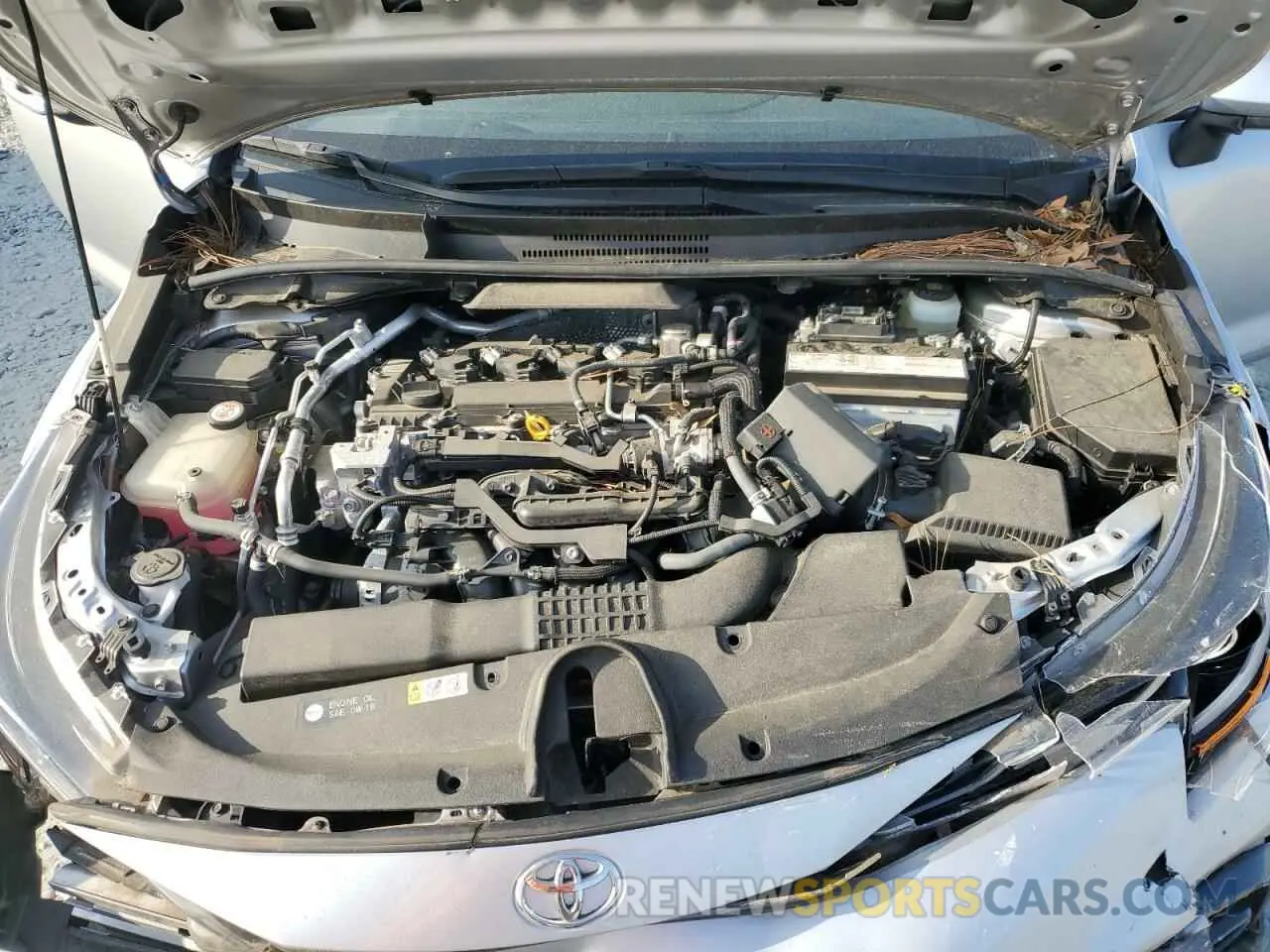 11 Photograph of a damaged car JTDS4RCE5LJ014743 TOYOTA COROLLA 2020