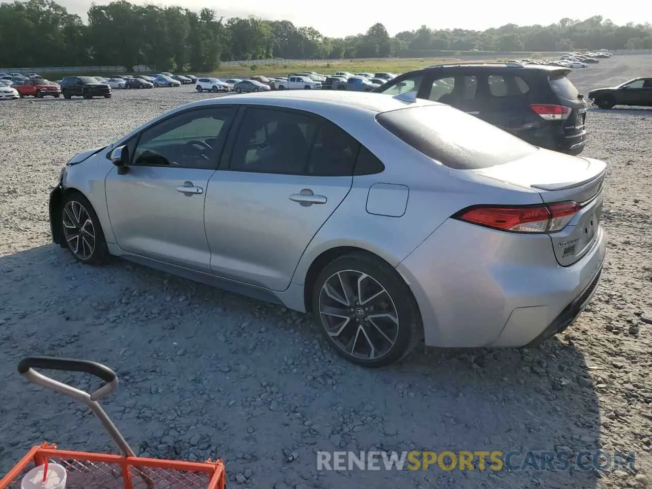 2 Photograph of a damaged car JTDS4RCE5LJ014743 TOYOTA COROLLA 2020