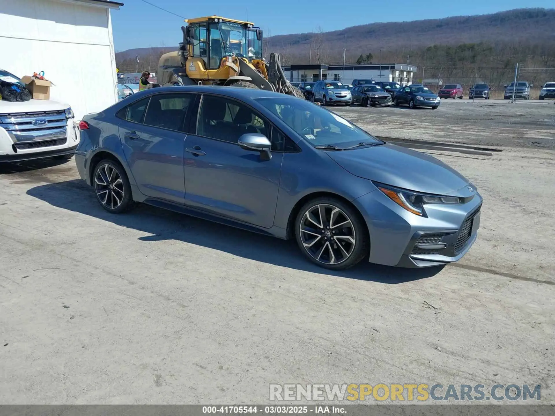 1 Photograph of a damaged car JTDS4RCE5LJ015388 TOYOTA COROLLA 2020
