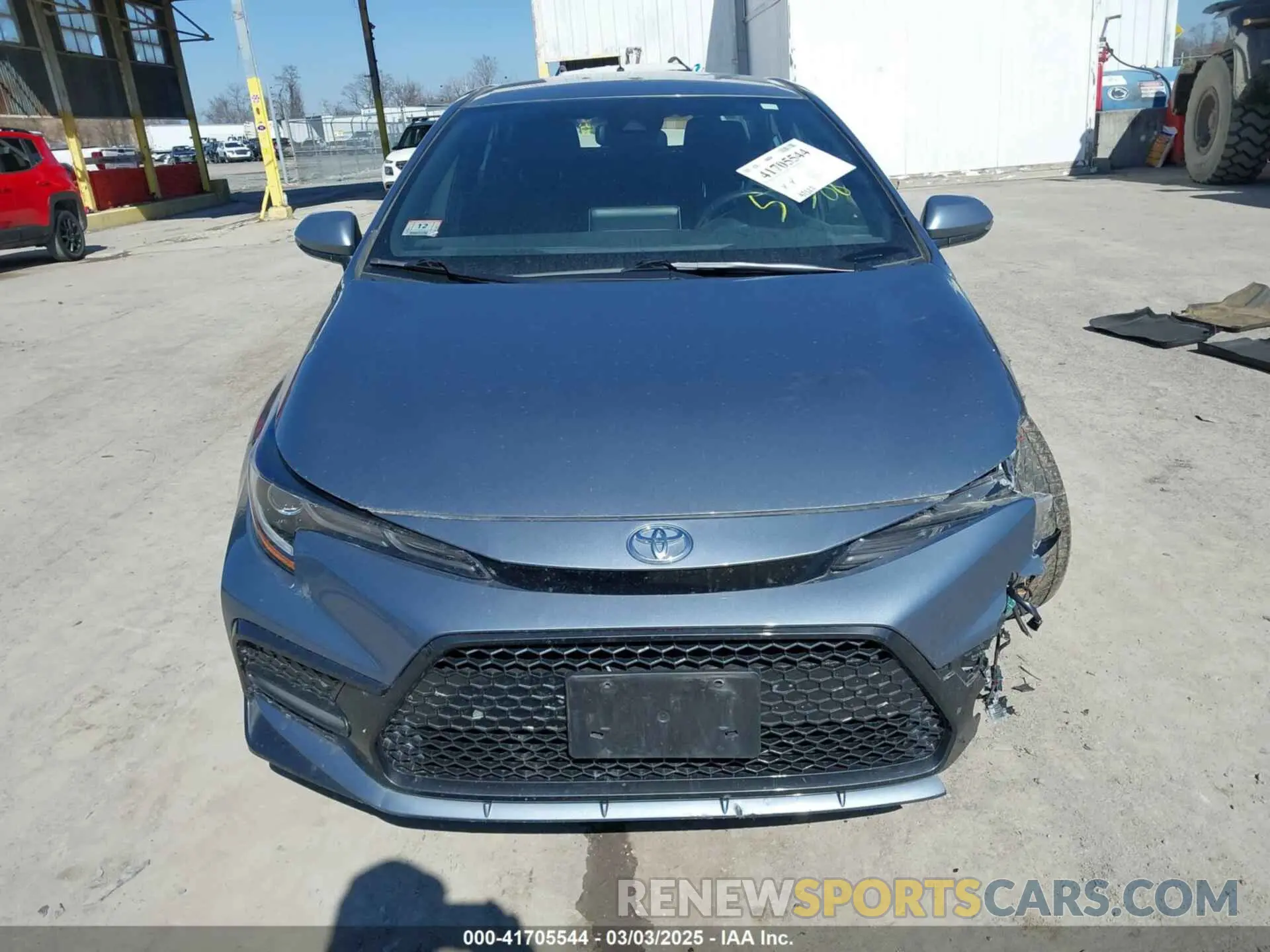 12 Photograph of a damaged car JTDS4RCE5LJ015388 TOYOTA COROLLA 2020
