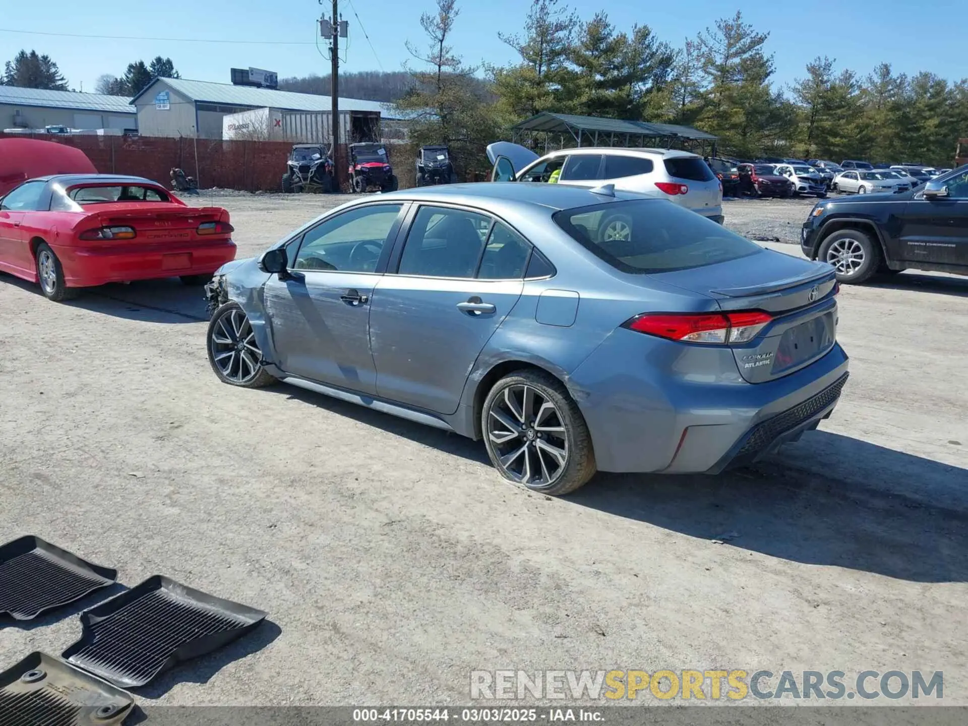 3 Photograph of a damaged car JTDS4RCE5LJ015388 TOYOTA COROLLA 2020