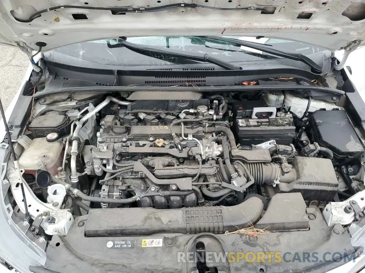 12 Photograph of a damaged car JTDS4RCE5LJ020364 TOYOTA COROLLA 2020