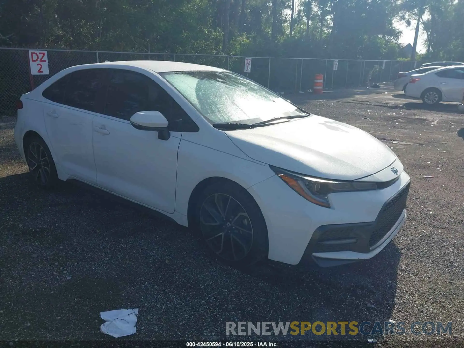 1 Photograph of a damaged car JTDS4RCE5LJ024401 TOYOTA COROLLA 2020