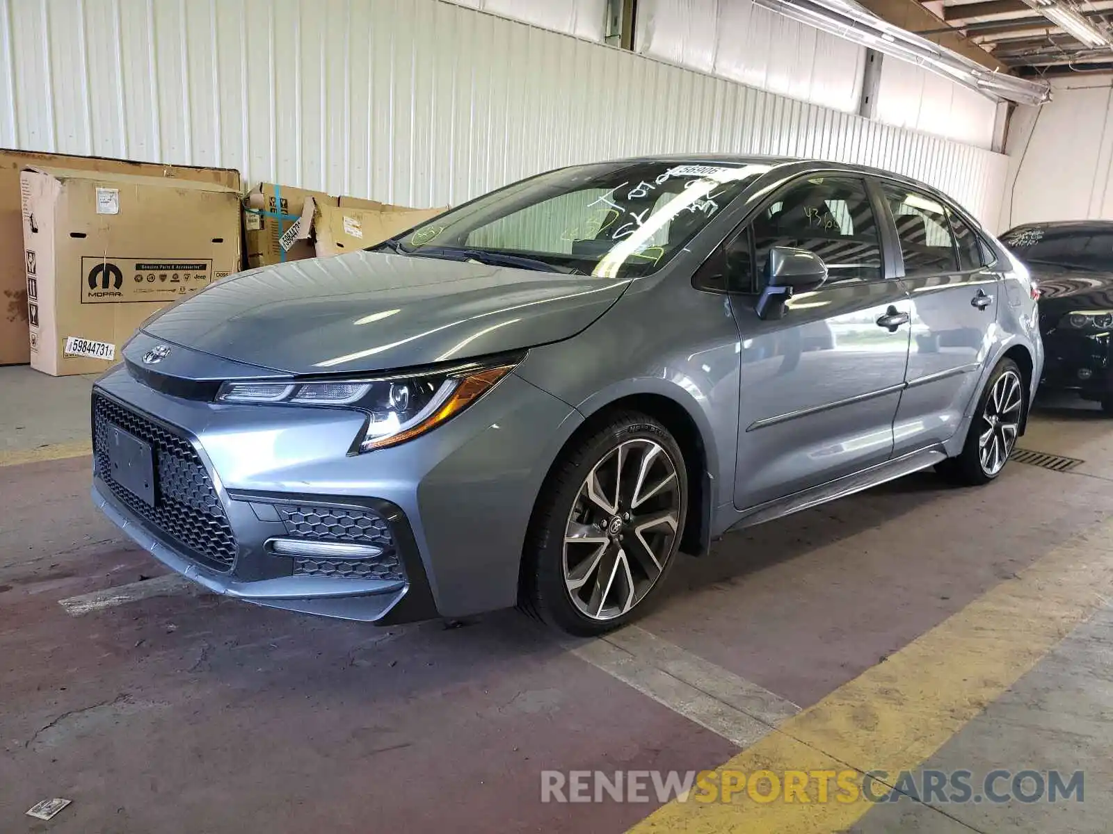 2 Photograph of a damaged car JTDS4RCE5LJ028741 TOYOTA COROLLA 2020