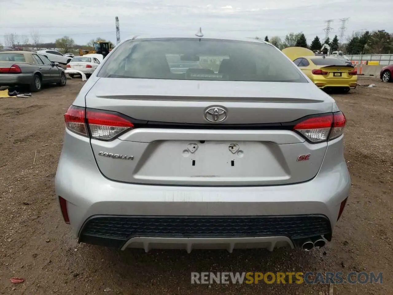 6 Photograph of a damaged car JTDS4RCE5LJ030974 TOYOTA COROLLA 2020