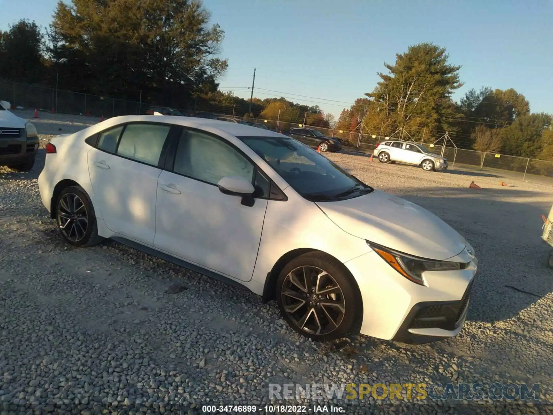 1 Photograph of a damaged car JTDS4RCE5LJ031266 TOYOTA COROLLA 2020