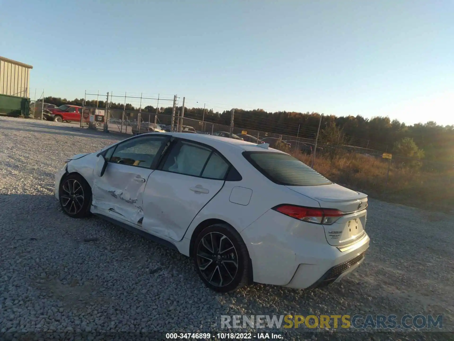 3 Photograph of a damaged car JTDS4RCE5LJ031266 TOYOTA COROLLA 2020