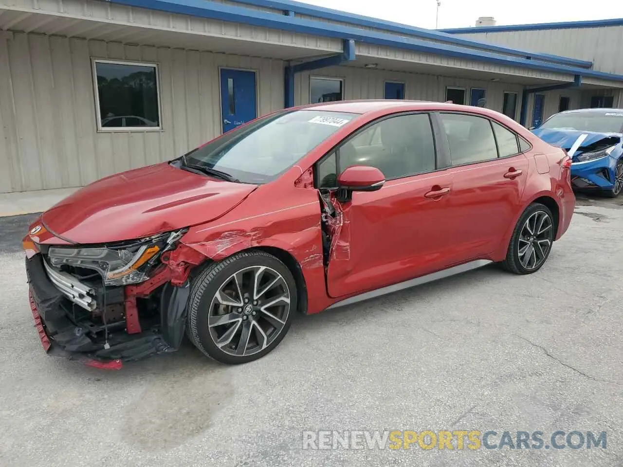 1 Photograph of a damaged car JTDS4RCE5LJ045300 TOYOTA COROLLA 2020