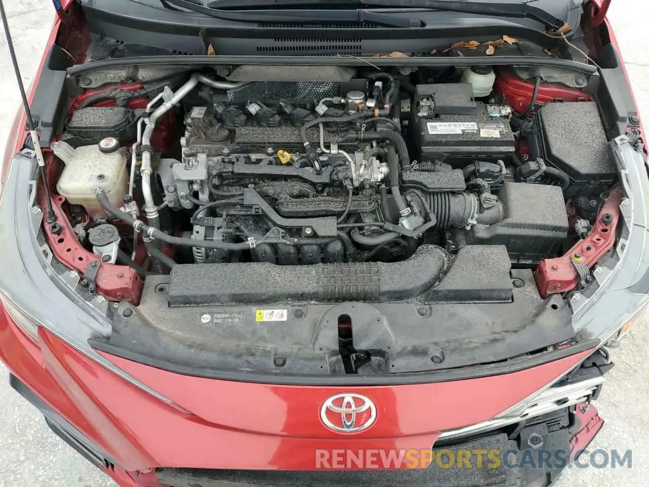 11 Photograph of a damaged car JTDS4RCE5LJ045300 TOYOTA COROLLA 2020
