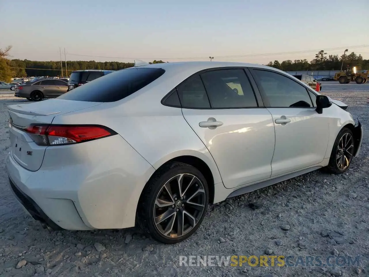 3 Photograph of a damaged car JTDS4RCE5LJ051355 TOYOTA COROLLA 2020