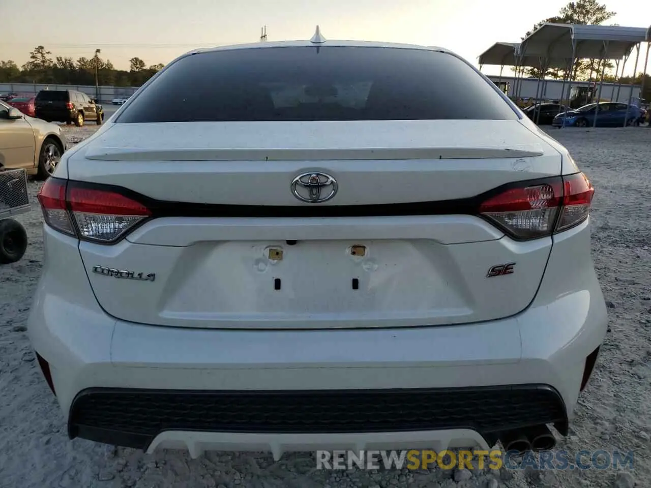 6 Photograph of a damaged car JTDS4RCE5LJ051355 TOYOTA COROLLA 2020