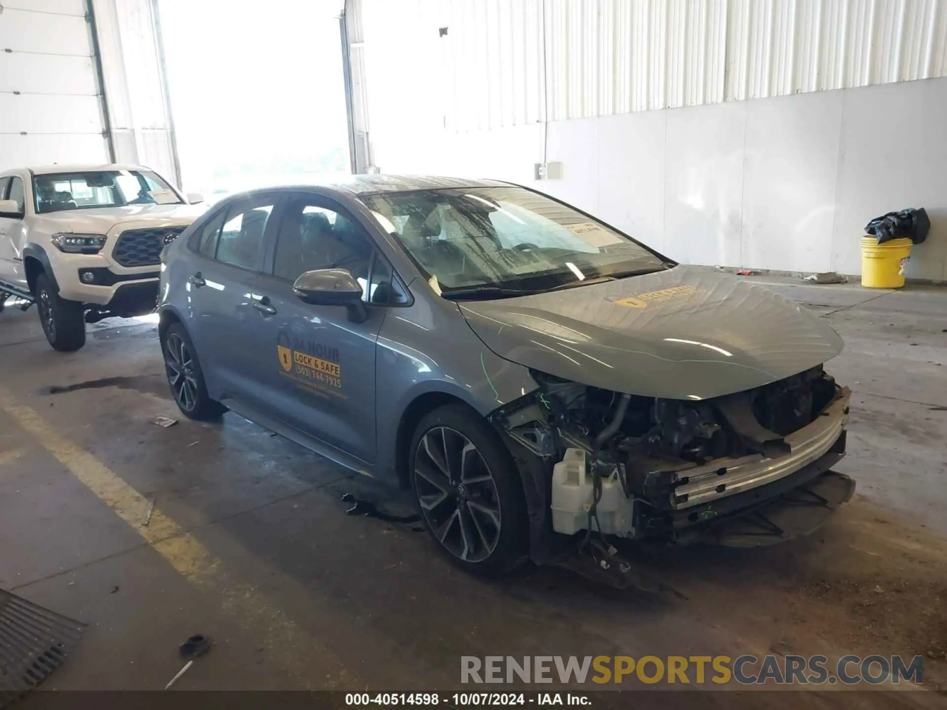 1 Photograph of a damaged car JTDS4RCE6LJ003282 TOYOTA COROLLA 2020