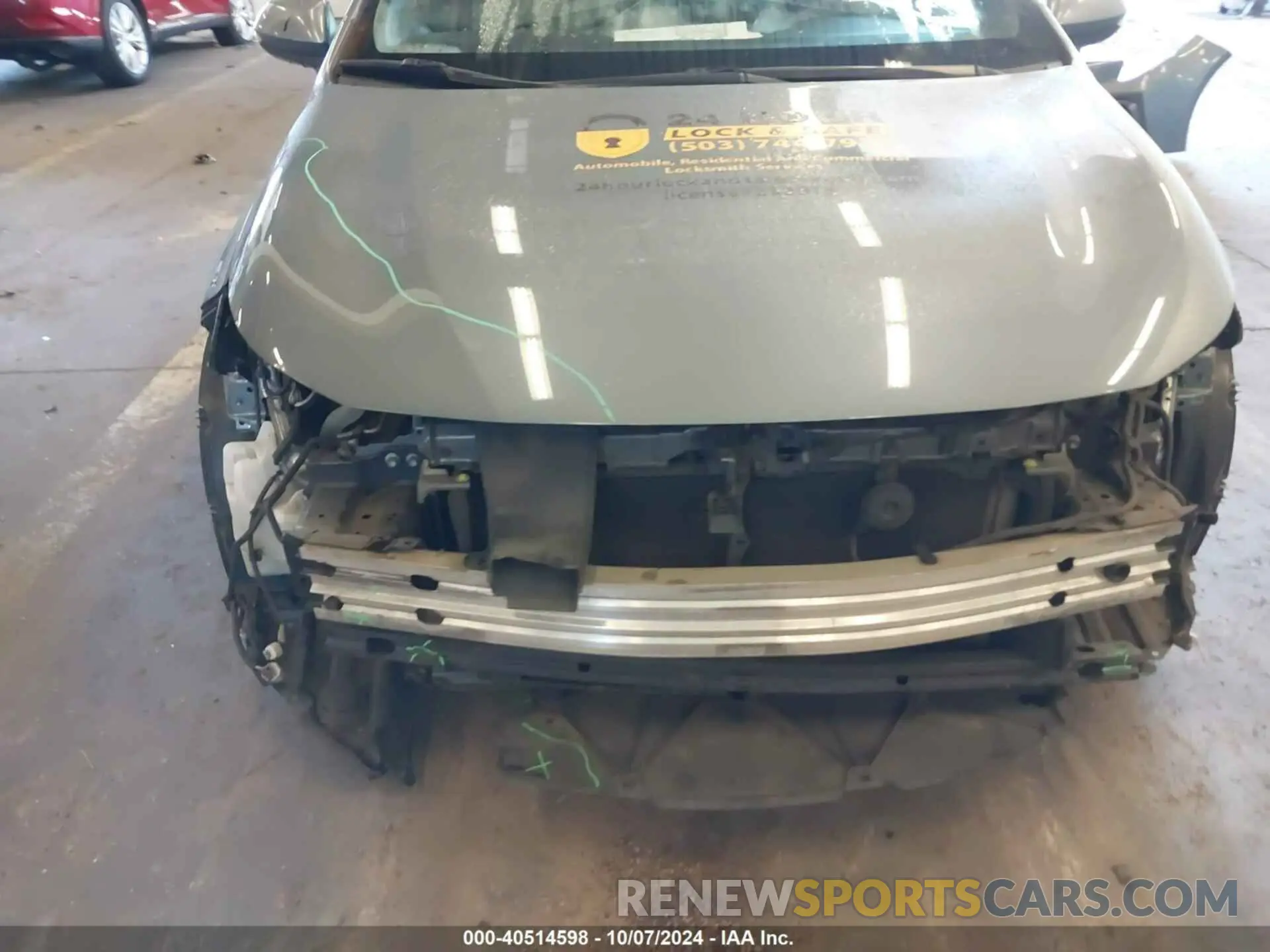 19 Photograph of a damaged car JTDS4RCE6LJ003282 TOYOTA COROLLA 2020