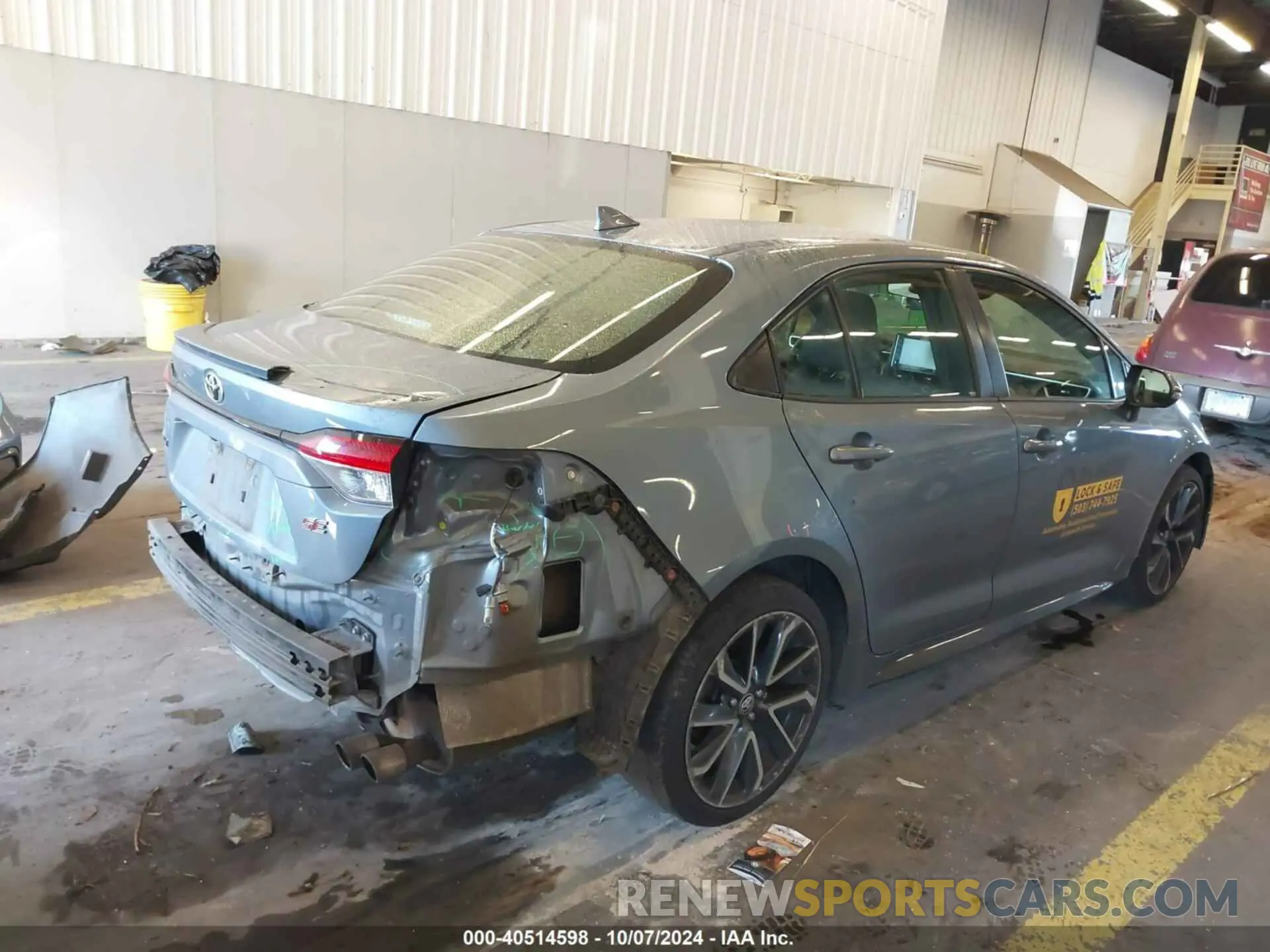 4 Photograph of a damaged car JTDS4RCE6LJ003282 TOYOTA COROLLA 2020