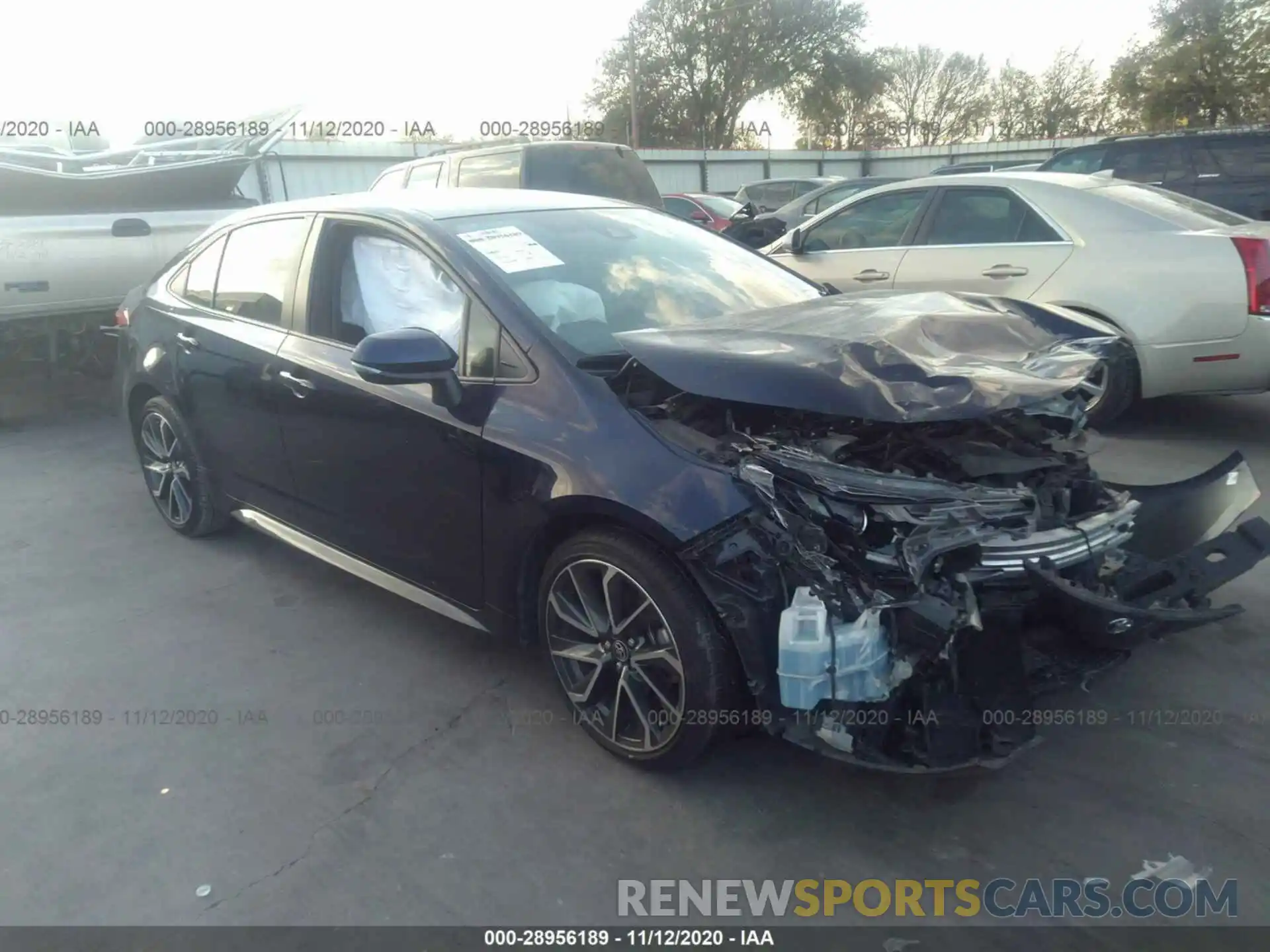 1 Photograph of a damaged car JTDS4RCE6LJ013424 TOYOTA COROLLA 2020