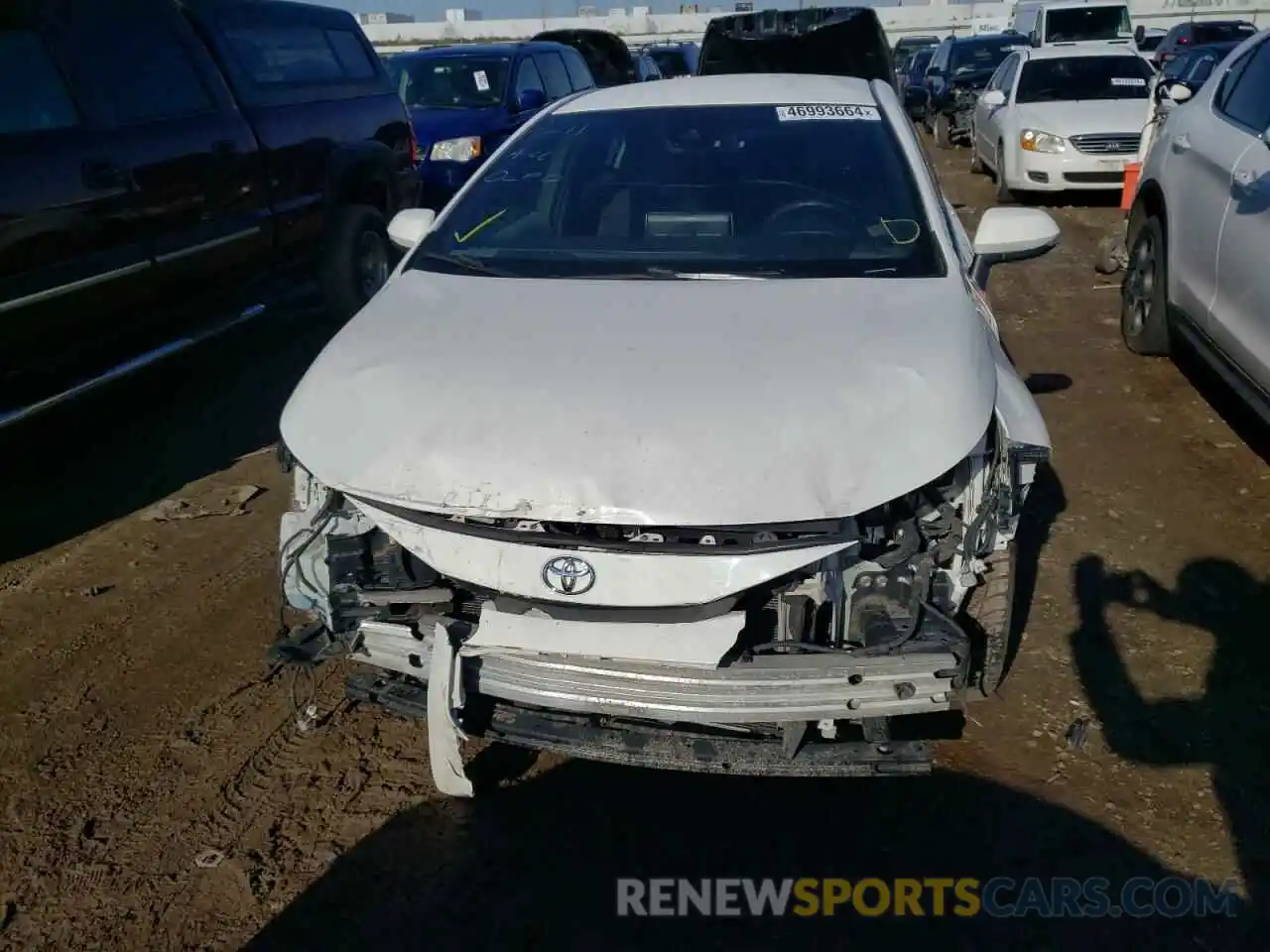 5 Photograph of a damaged car JTDS4RCE6LJ013567 TOYOTA COROLLA 2020