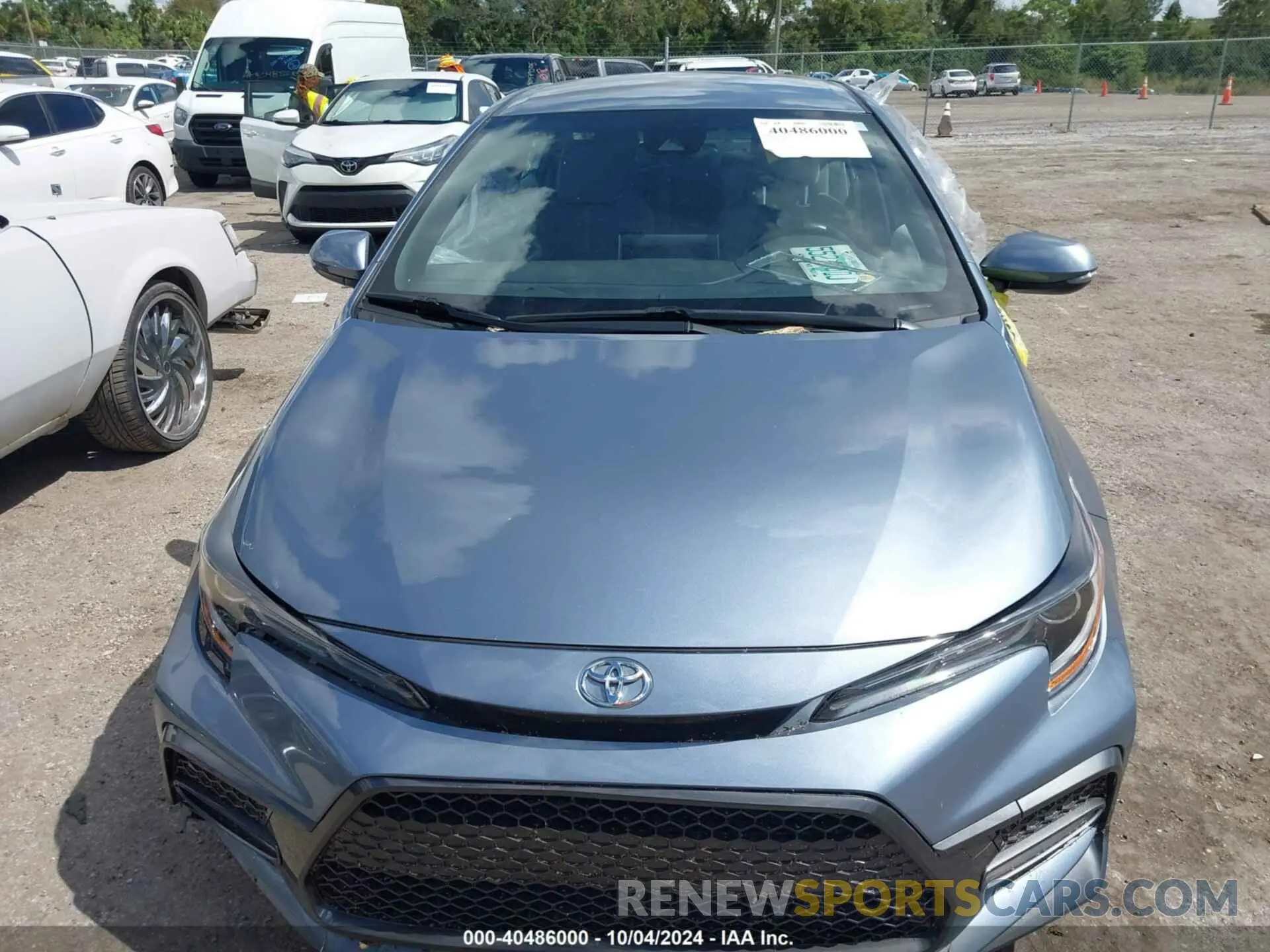 12 Photograph of a damaged car JTDS4RCE6LJ017005 TOYOTA COROLLA 2020