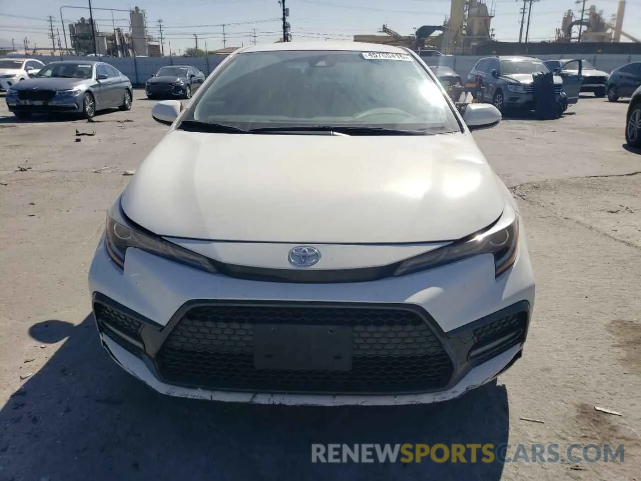 5 Photograph of a damaged car JTDS4RCE6LJ018056 TOYOTA COROLLA 2020