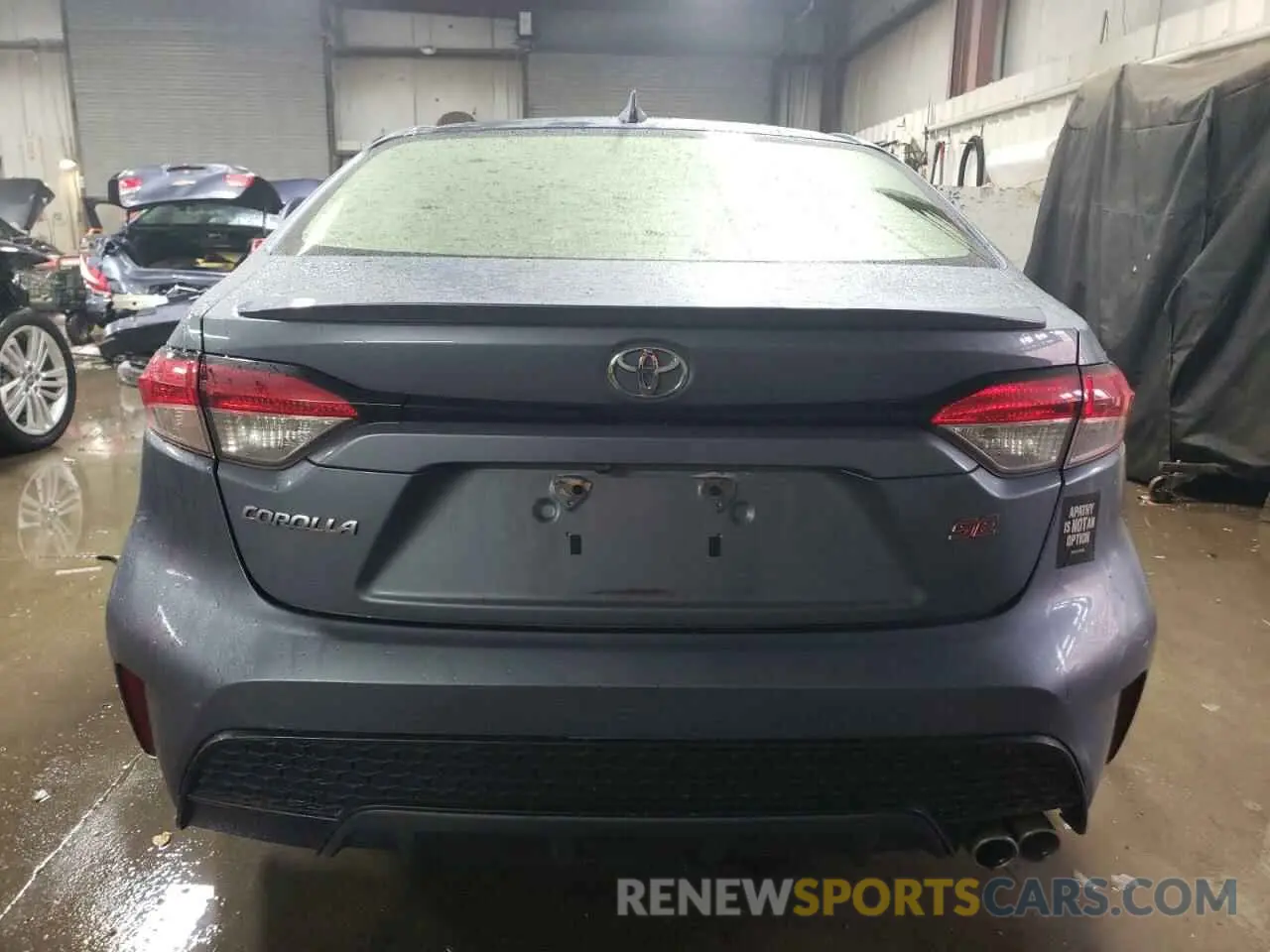 6 Photograph of a damaged car JTDS4RCE6LJ023211 TOYOTA COROLLA 2020
