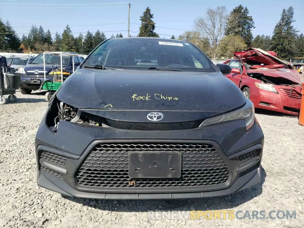 5 Photograph of a damaged car JTDS4RCE6LJ023273 TOYOTA COROLLA 2020
