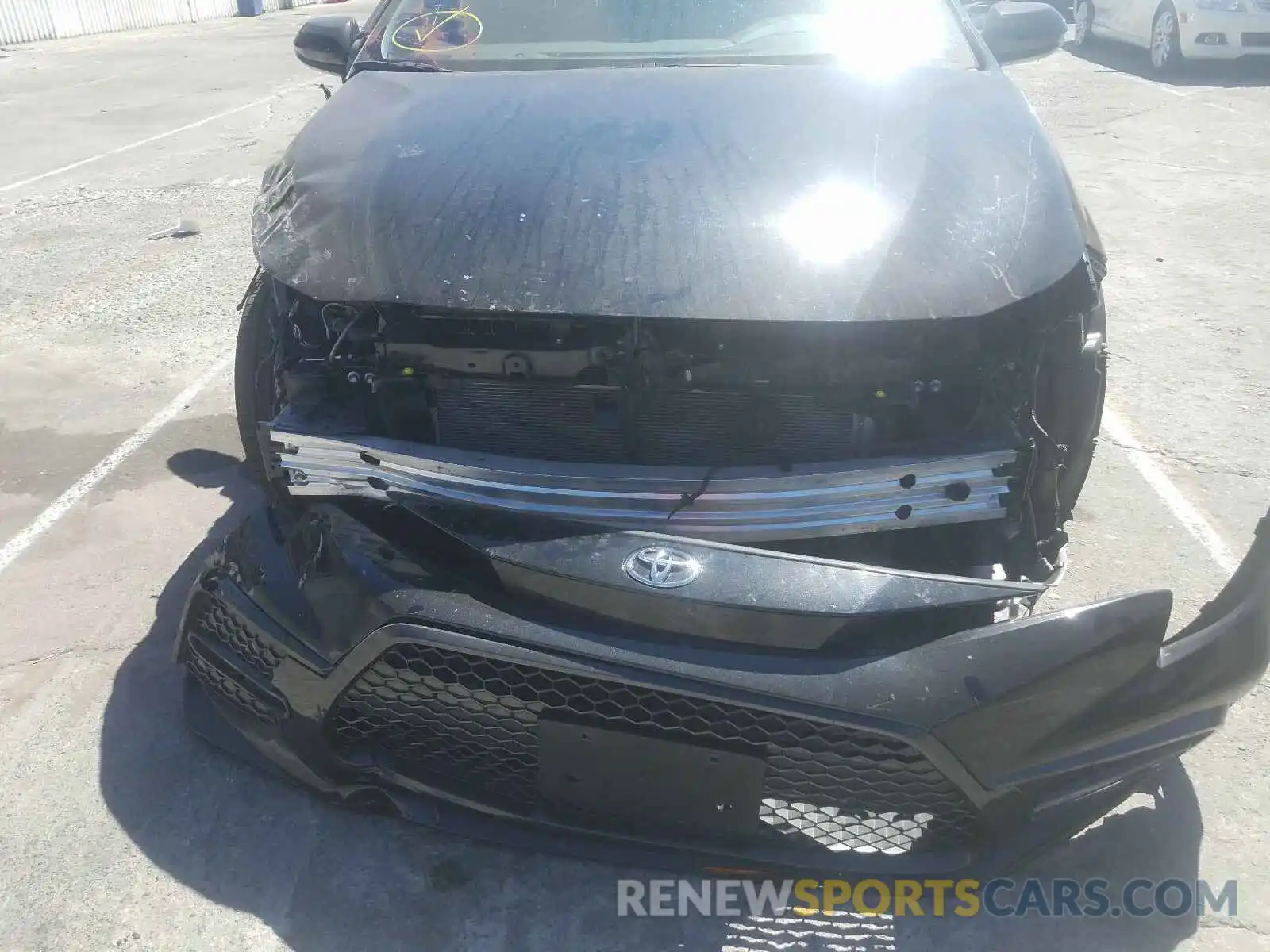 9 Photograph of a damaged car JTDS4RCE6LJ038954 TOYOTA COROLLA 2020