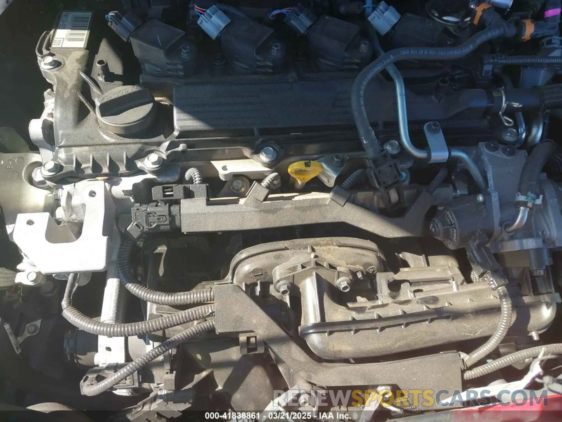 10 Photograph of a damaged car JTDS4RCE6LJ040770 TOYOTA COROLLA 2020