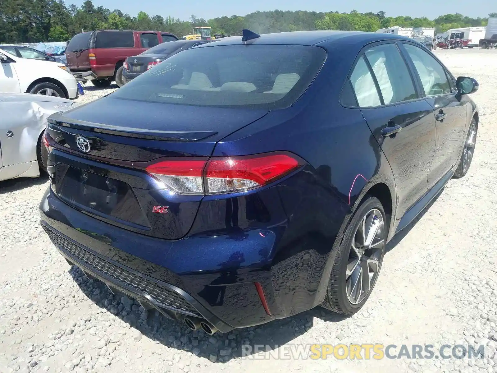 4 Photograph of a damaged car JTDS4RCE6LJ040946 TOYOTA COROLLA 2020